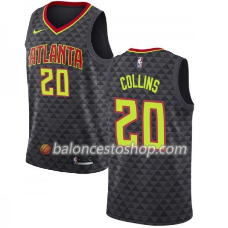Camiseta Hombre NBA Atlanta Hawks John Collins 20 Nike 2017-18 Negro Swingman Camiseta Hombre NBA Atlanta Hawks John Collins 20 Nike 2017-18 Negro Swingman